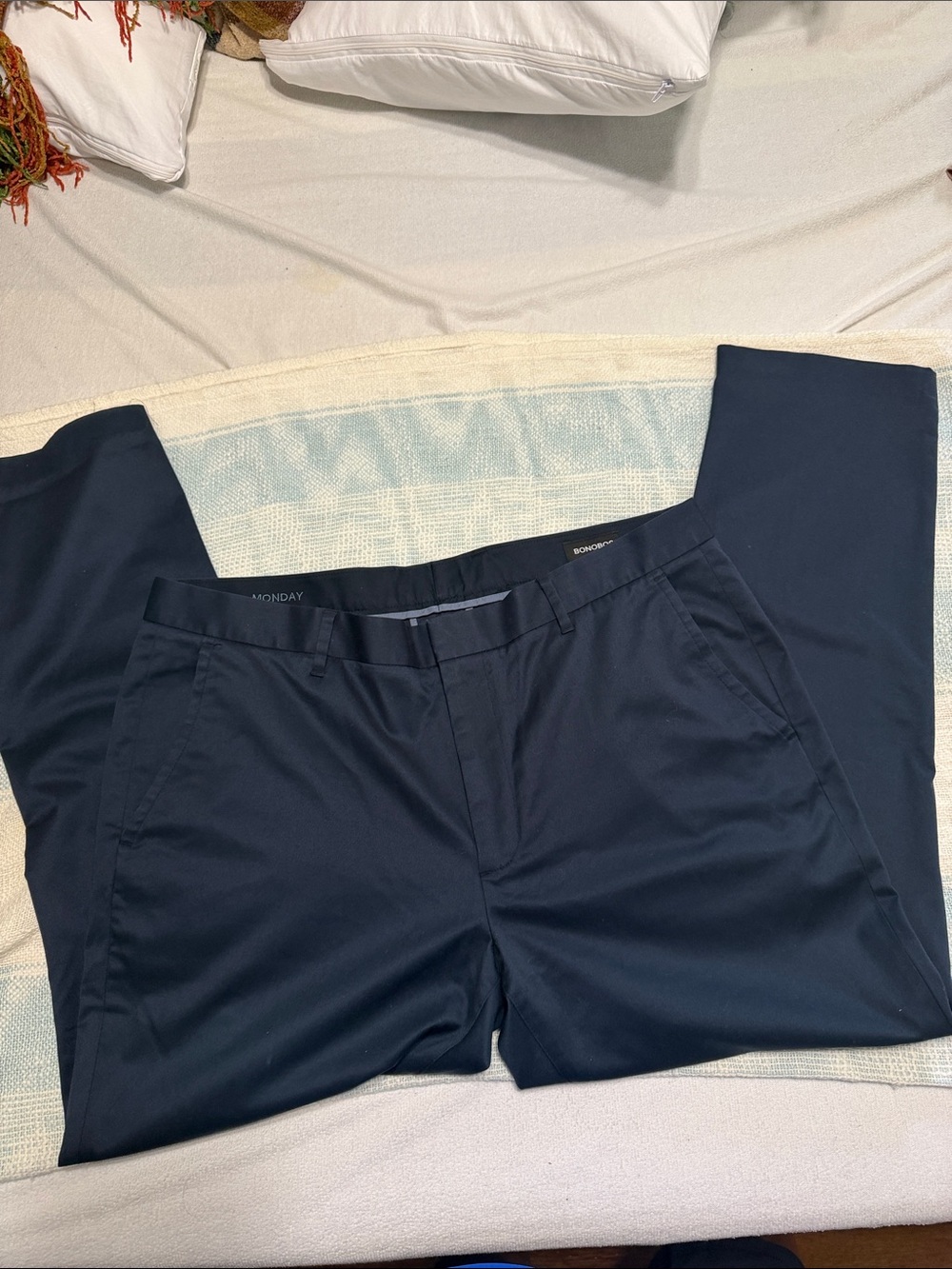 Bonobos Men's Navy Dress Pants